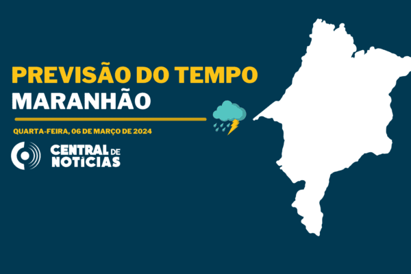 CLIMA: quarta (06) com alerta para chuvas intensas no Maranhão