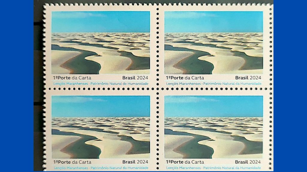 Parque Nacional dos Lençóis Maranhenses recebe selo comemorativo