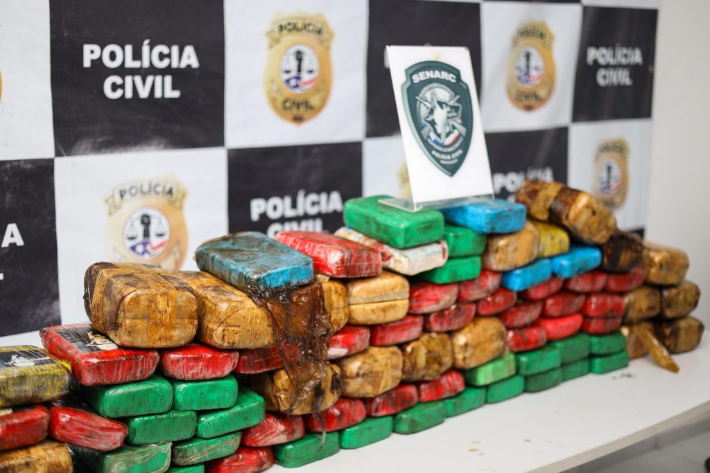 Polícia Civil apreende cerca de uma tonelada de drogas no MA