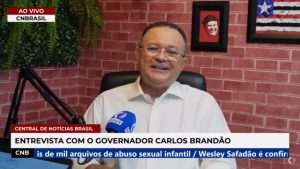 Entrevista com o governador Carlos Brandão