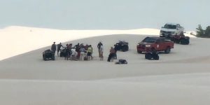 Acidente com quadriciclo nos Lençóis Maranhenses deixa duas pessoas feridas