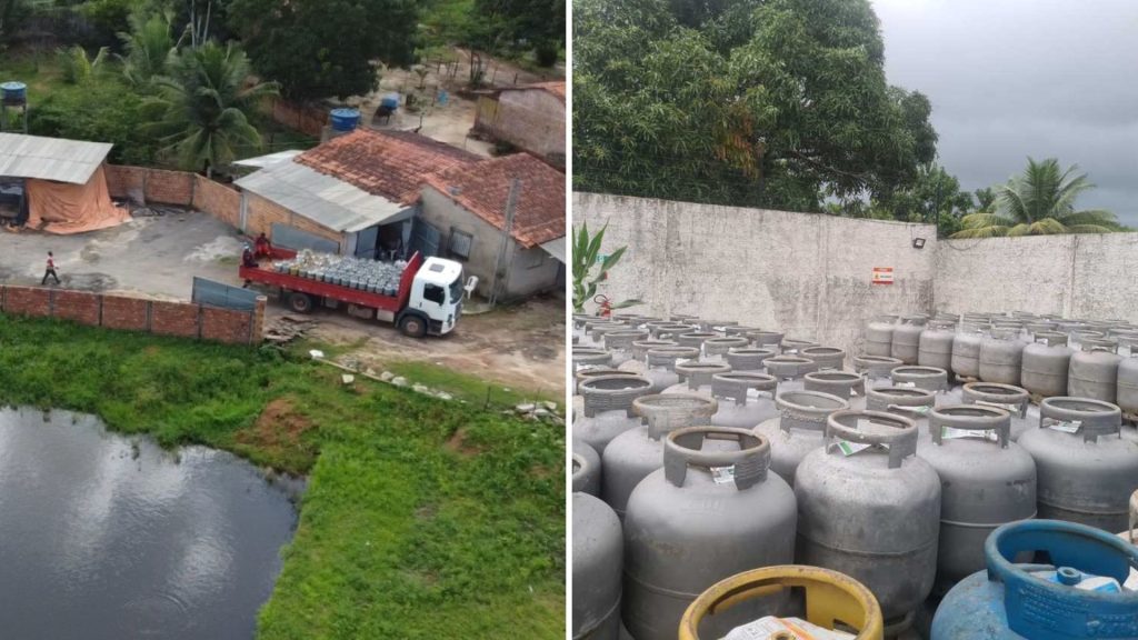 Três pessoas são presas por roubo de carga e receptação de botijões de gás