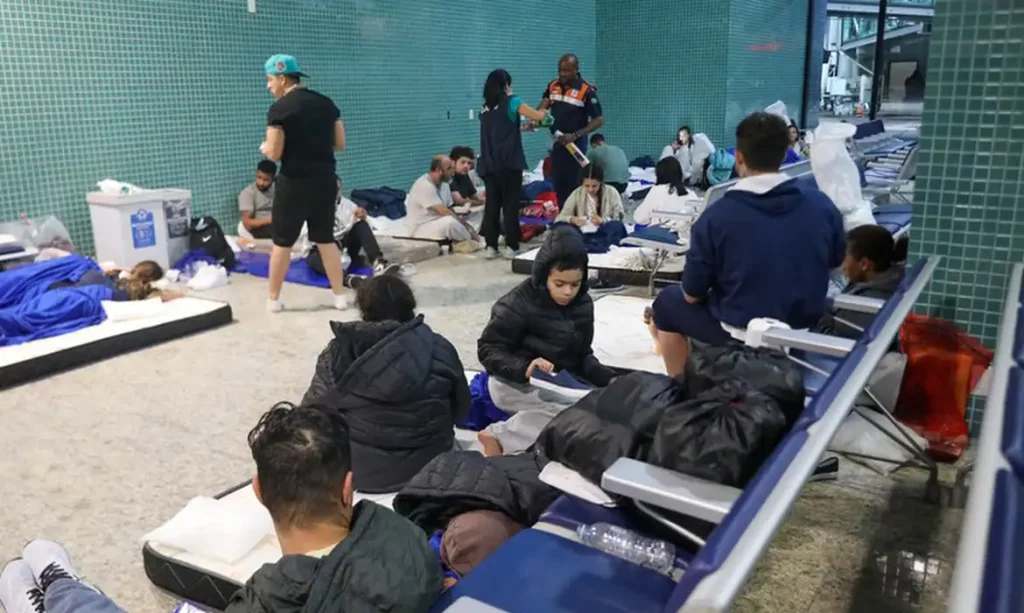Governo monta grande estrutura em Fortaleza para receber brasileiros deportados
