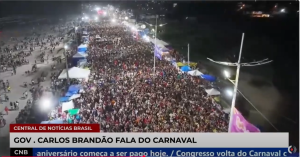 Brandão destaca o crescimento do turismo e a geração de renda no Carnaval do Maranhão 2025