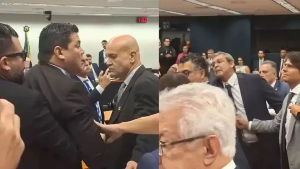 Deputados trocam acusações e sessão termina em confusão