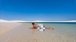 VÍDEO: Agência causa polêmica após anunciar passeio de nudismo nos Lençois Maranhenses