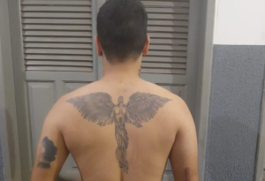 Preso homem que agredia companheira com mordidas