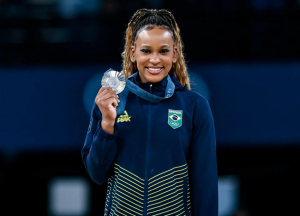 Rebeca Andrade conquista prêmio Laureus, o Oscar do Esporte