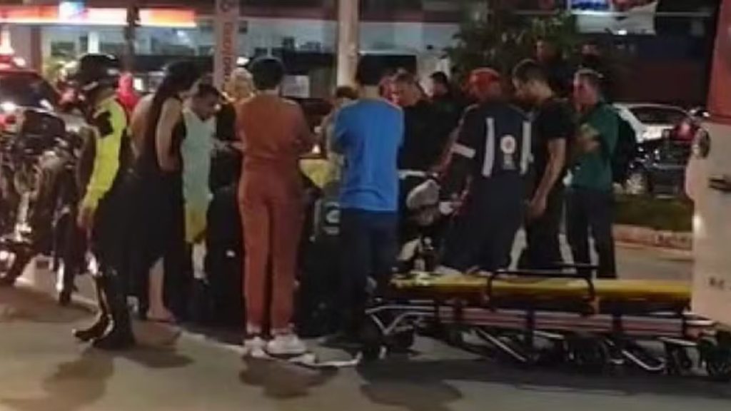VÍDEO: Idosa morre atropelada ao sair de pizzaria