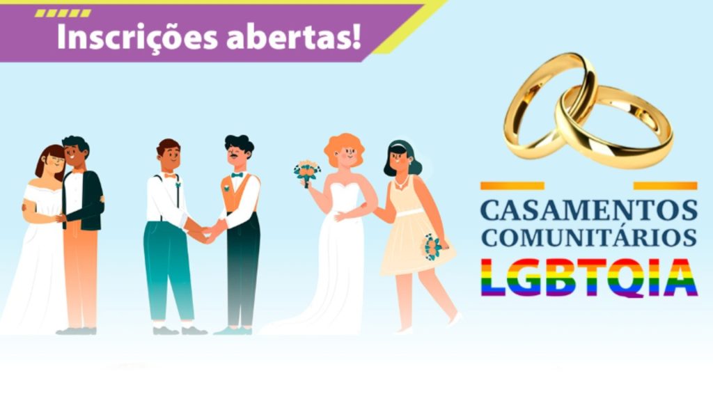 Inscrições para o Casamento Comunitário LGBTQIA+ encerram nesta quinta (22)