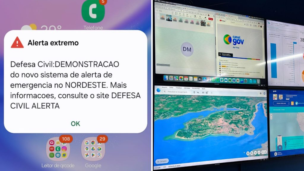 Sistema de alertas por SMS entra em operação no MA na próxima semana
