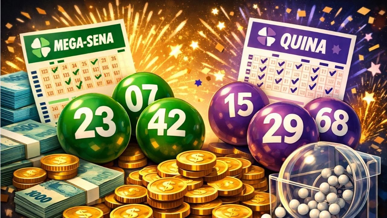 Resultados da Mega-Sena e Quina – 27 de Janeiro de 2026