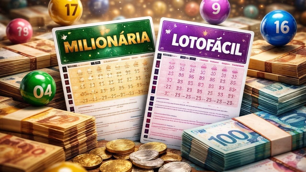 Resultados da Milionária e Lotofácil – Sorteios de 28 de Janeiro de 2026