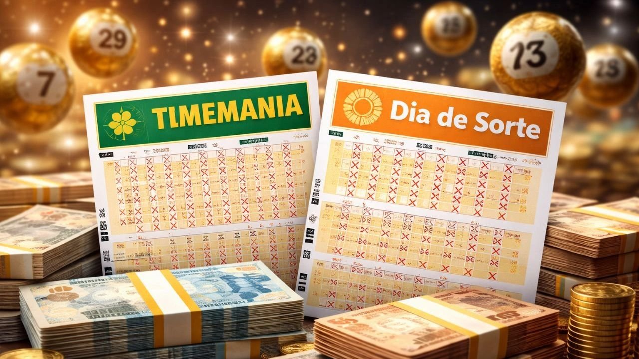 Resultados da Timemania e Dia de Sorte – 29 de Janeiro de 2026