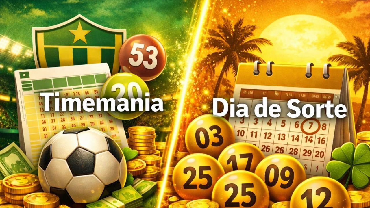 Resultados da Timemania e Dia de Sorte — 27 de Janeiro de 2026