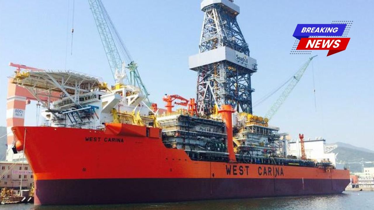 A Seadrill garante extensão de um ano para plataforma de perfuração no Brasil