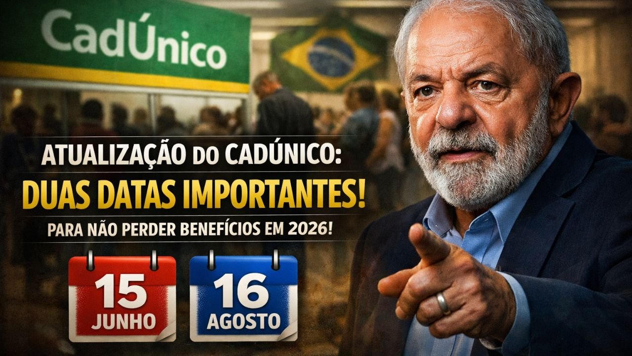 Atualização do CadÚnico: duas datas importantes para regularizar o cadastro e não perder benefícios em 2026