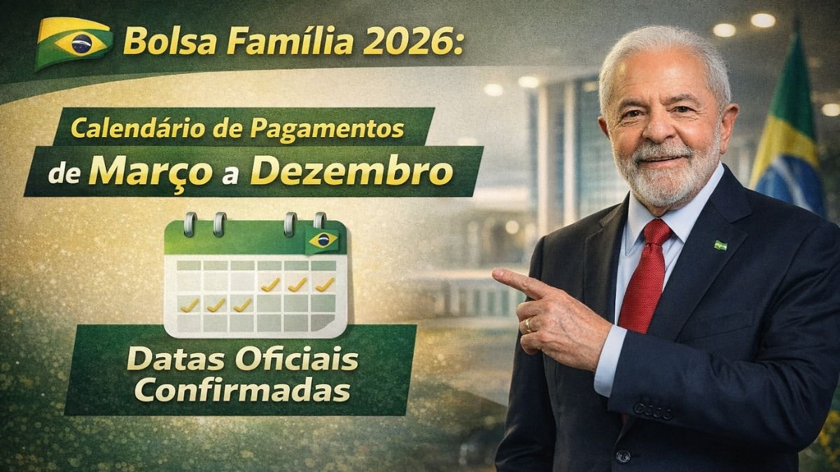 Bolsa Família 2026: Calendário de Pagamentos de Março a Dezembro e Datas Oficiais Confirmadas