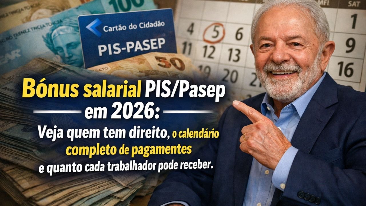 Bônus salarial PIS/Pasep em 2026: veja quem tem direito, o calendário completo de pagamentos e quanto cada trabalhador pode receber