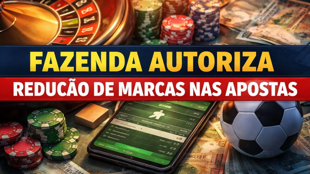 Fazenda Autoriza Redução de Marcas nas Apostas