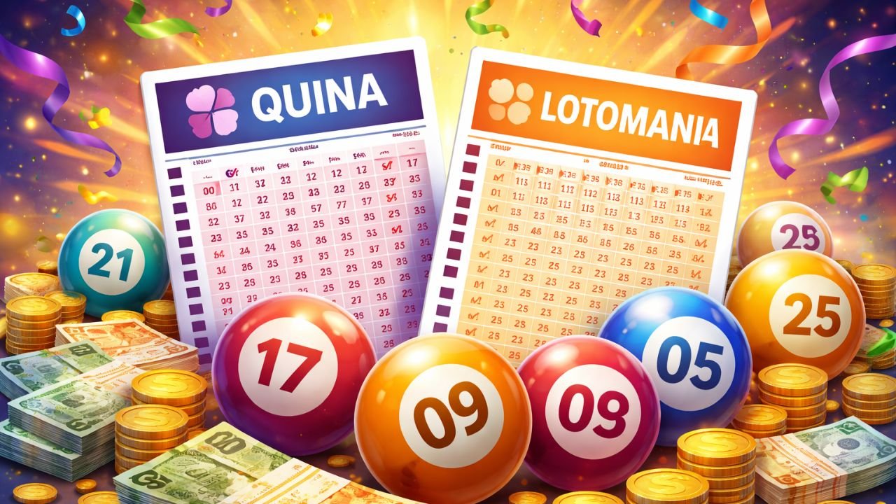 Resultados de Quina e Lotomania – Sorteios de 02/02/2026