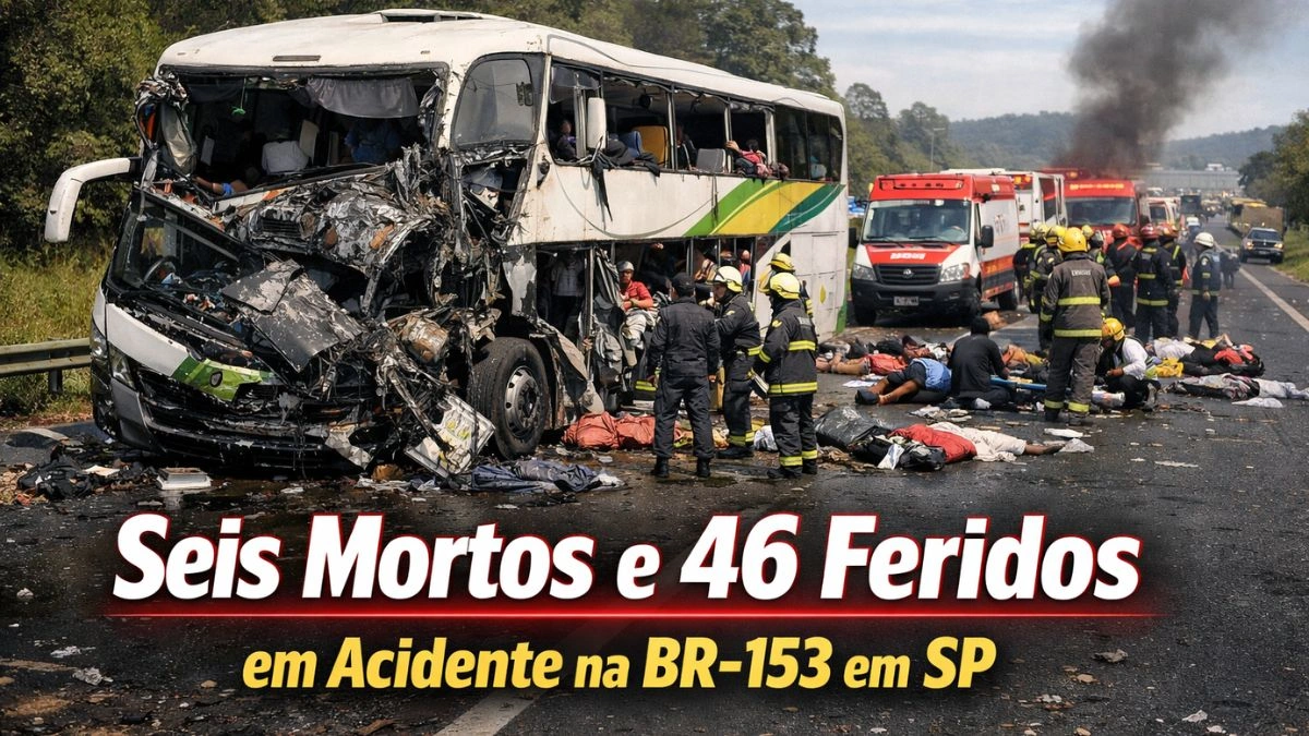 Seis Mortos e 46 Feridos em Acidente na BR-153 em SP