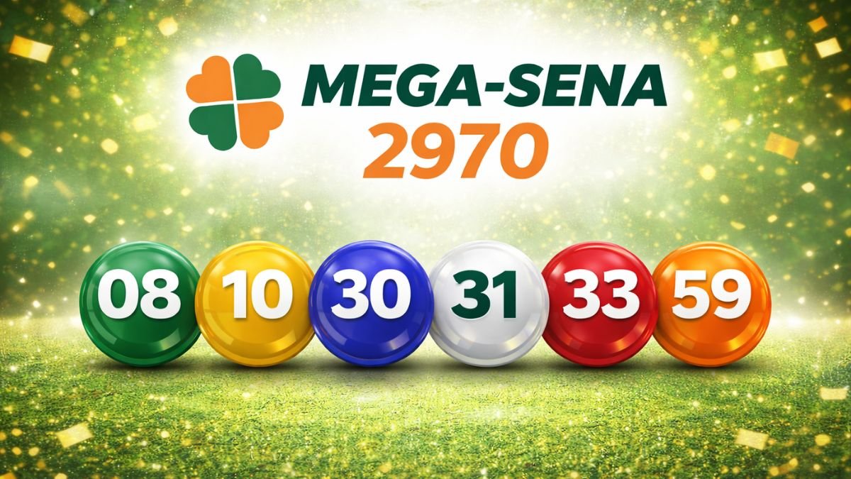 Mega-Sena 2970 premia 22 apostas com cerca de R$ 100 mil; confira os números