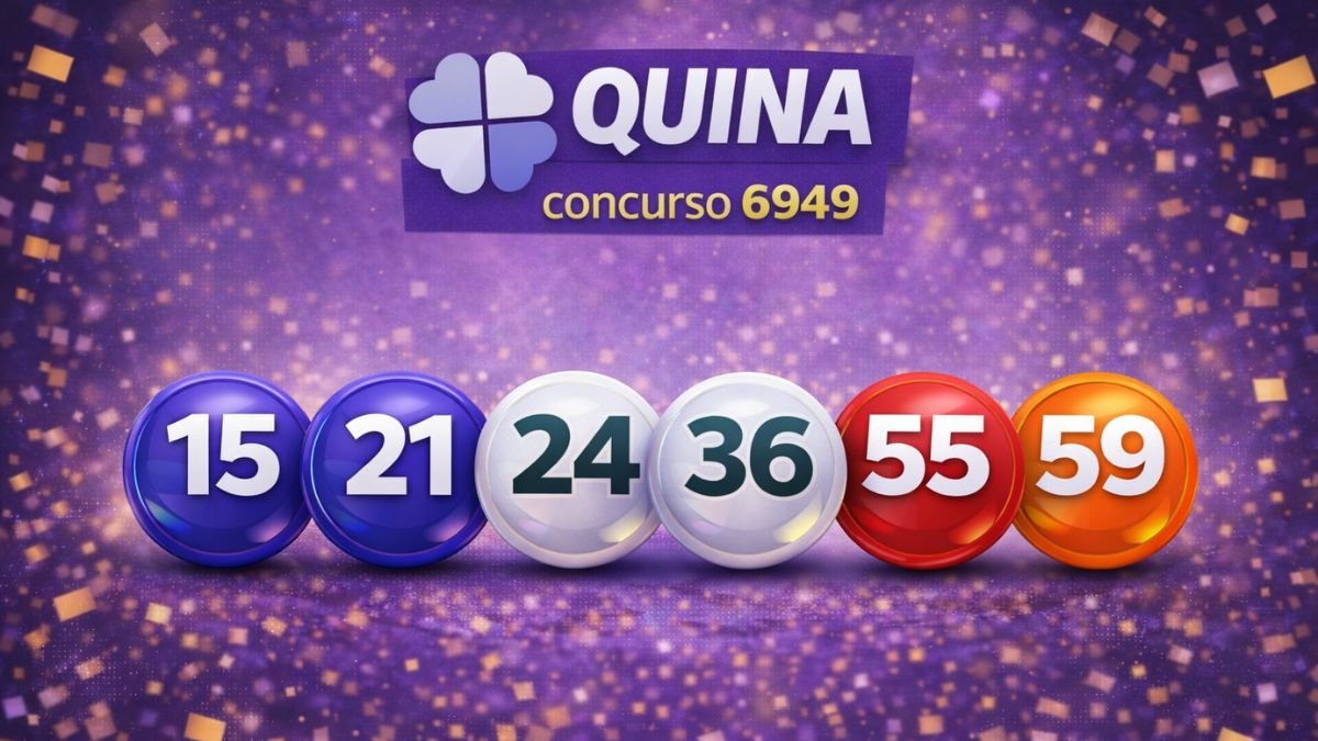 Resultado da Quina desta segunda-feira (09/02): confira os números do concurso 6949