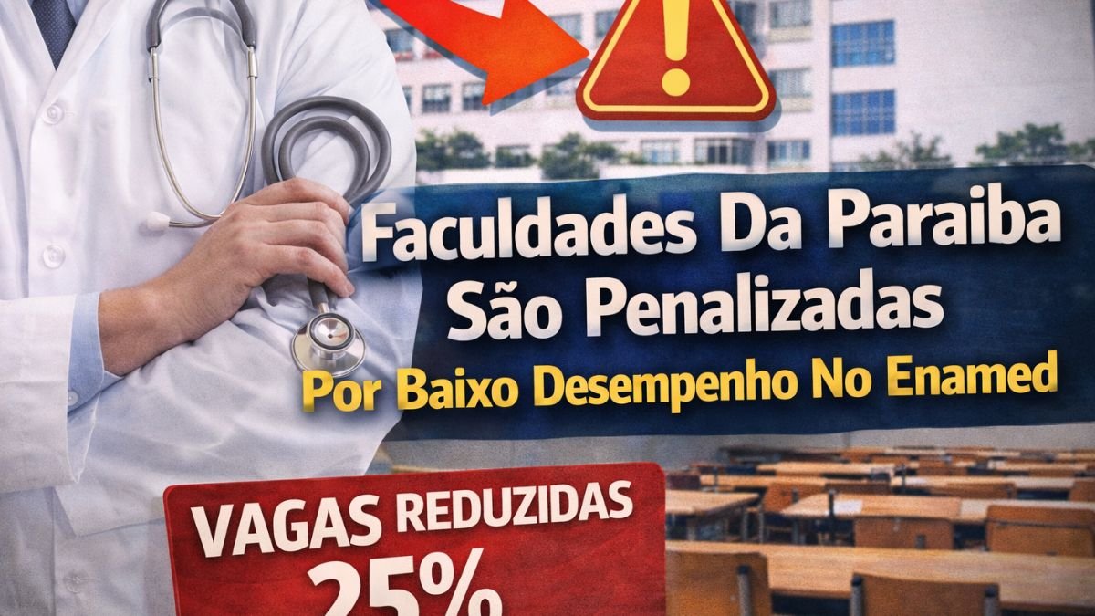 Faculdades Da Paraíba São Penalizadas Por Baixo Desempenho No Enamed