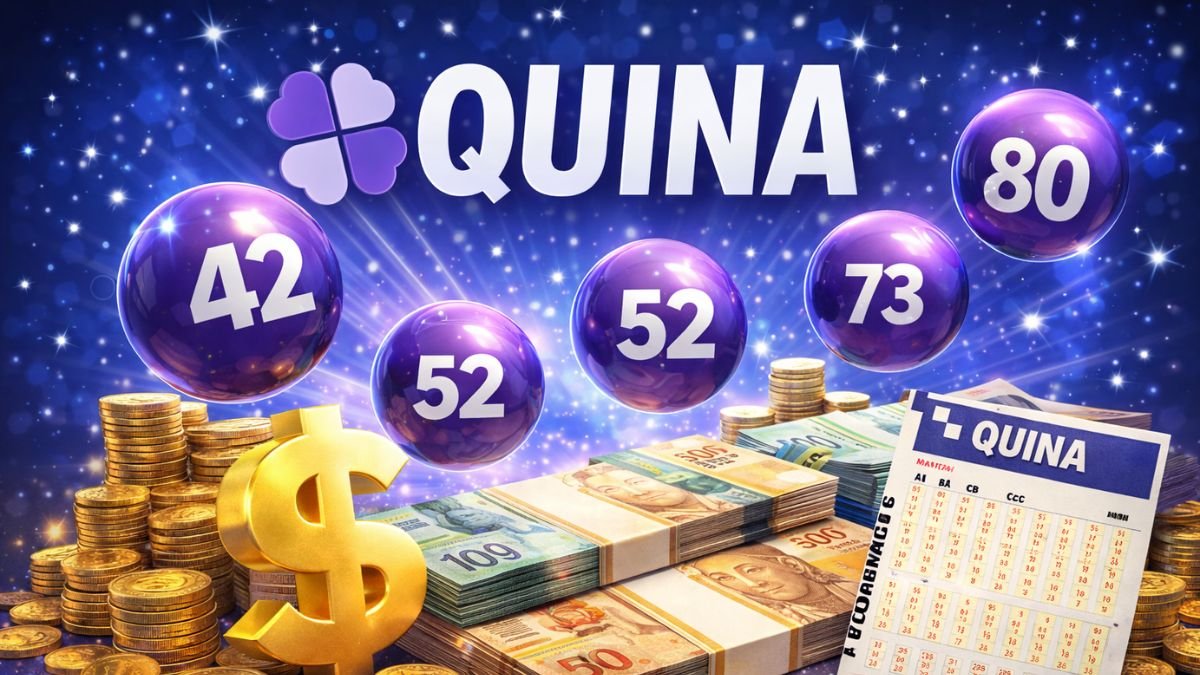 Resultado da Quina 6985: veja os números sorteados desta quarta-feira (25/03)