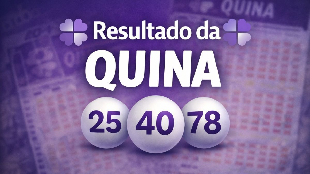 Resultado da Quina 6974: prêmio acumula e pode chegar a R$ 7 milhões