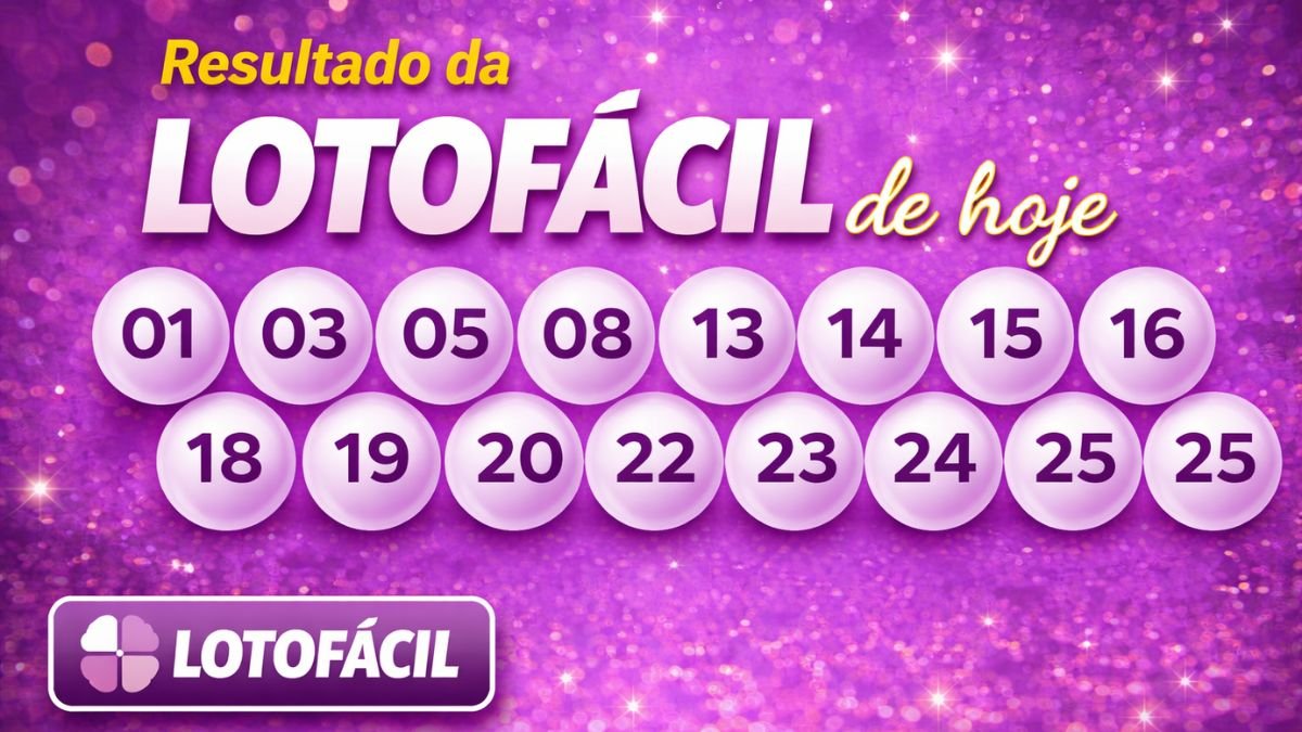 Resultado da Lotofácil 3637: veja números sorteados e ganhadores desta segunda (16/03)