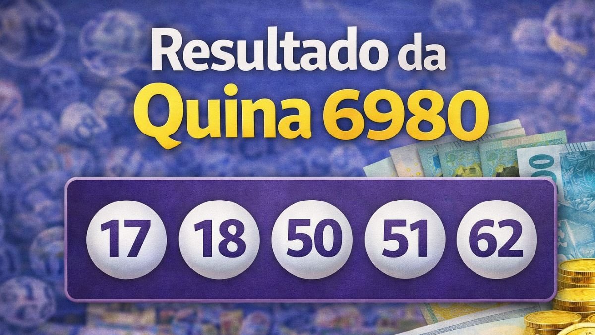 Resultado da Quina 6980: veja números e ganhadores desta quinta-feira (19/03)