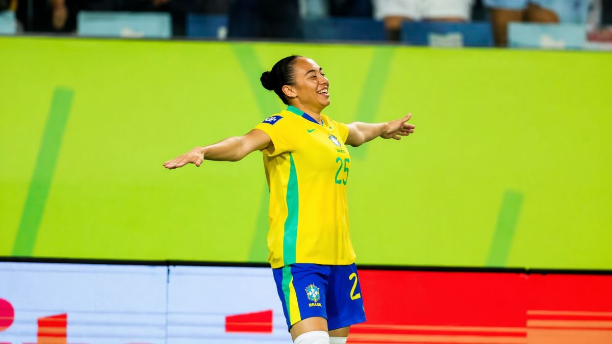 Aline Gomes Marca Pela Primeira Vez e Garante Título da Seleção Brasileira na FIFA Series