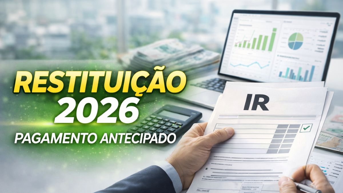 Receita antecipa restituição do IR 2026 e reduz prazo de pagamentos; veja o novo calendário