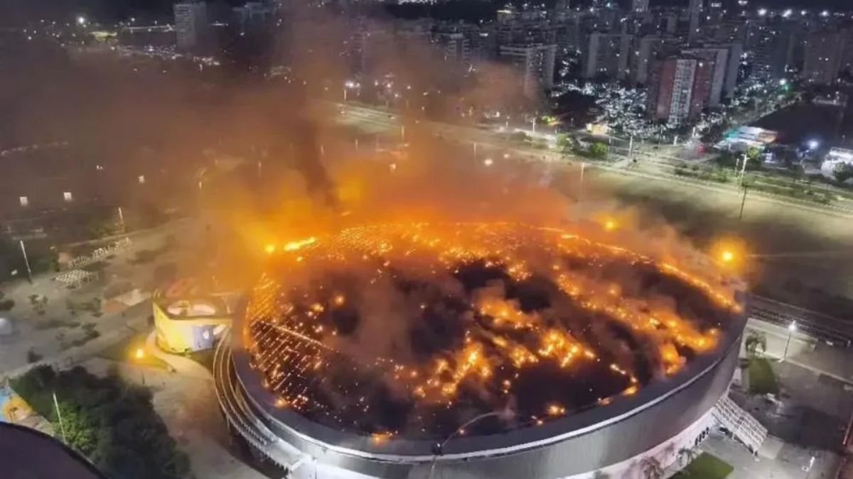 Incendie au Vélodrome du Parc Olympique de Rio Intervention Rapide des Secours