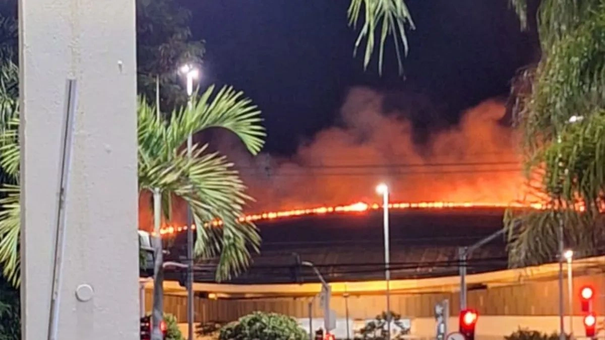 Incêndio no Velódromo do Parque Olímpico do Rio Mobiliza Grande Operação
