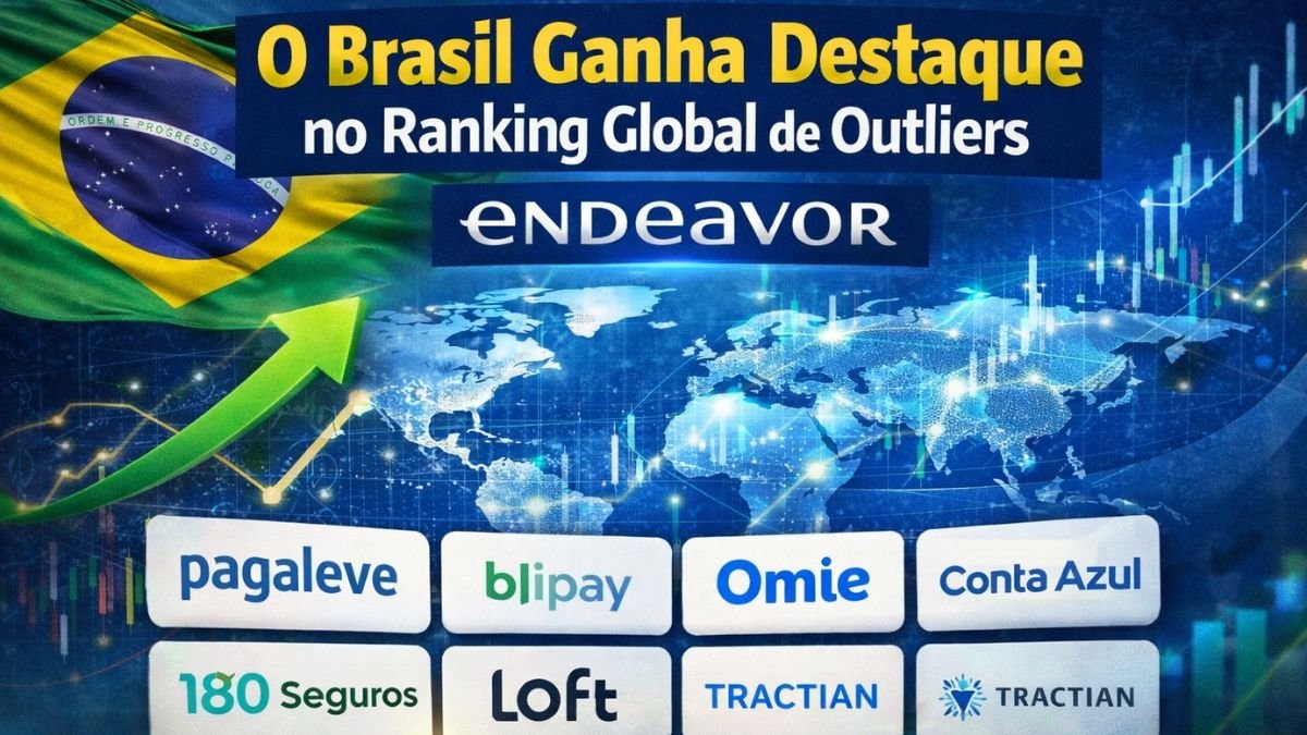 O Brasil Ganha Destaque no Ranking Global de Outliers da Endeavor