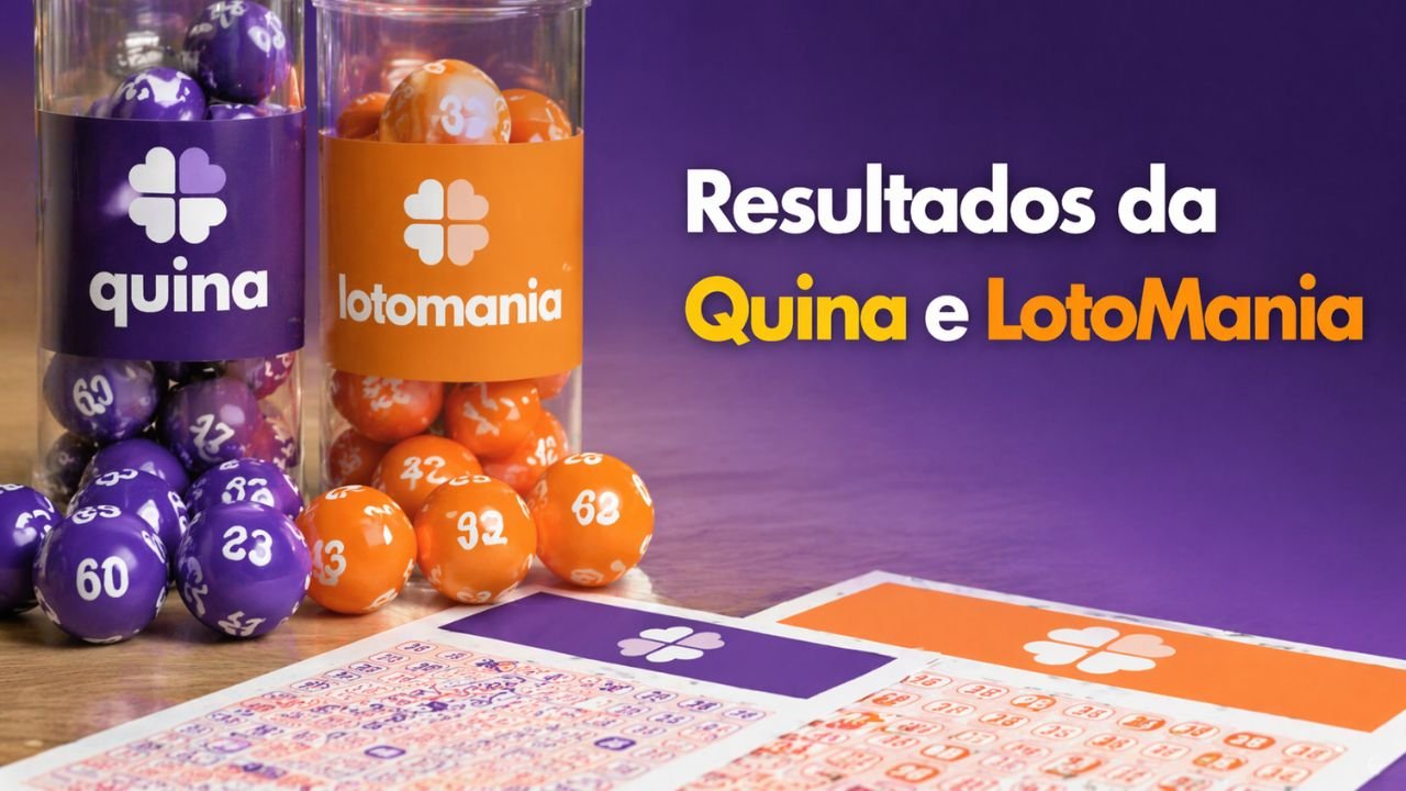 Resultados da Quina e LotoMania de 17 de abril de 2026 confira os números sorteados