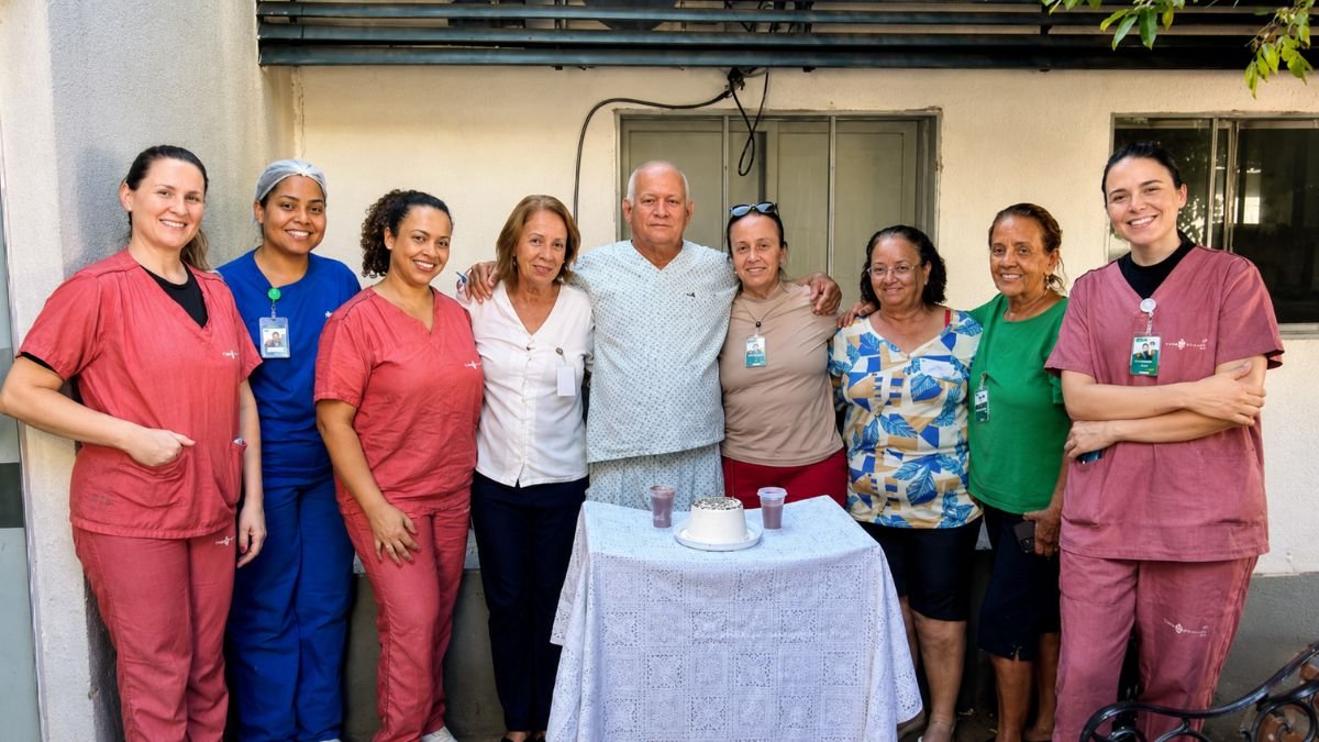 Hospital Estadual de Jaraguá Celebra 71 Anos de Paciente com Ação Humanizada